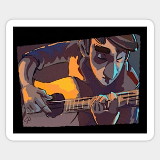 Guitarist Sticker